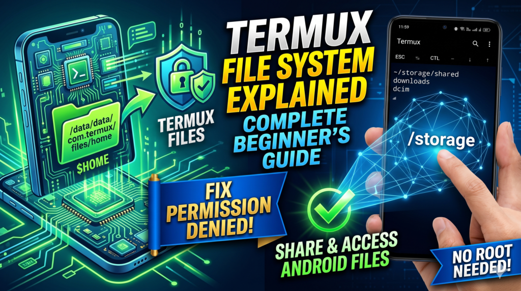 Termux File System Explained: Complete Guide for Beginners 1 Termux File System