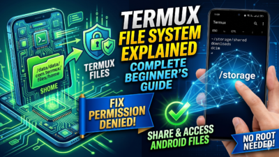 Termux File System Explained: Complete Guide for Beginners